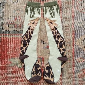 NWOT Giraffe Knee-high Socks
